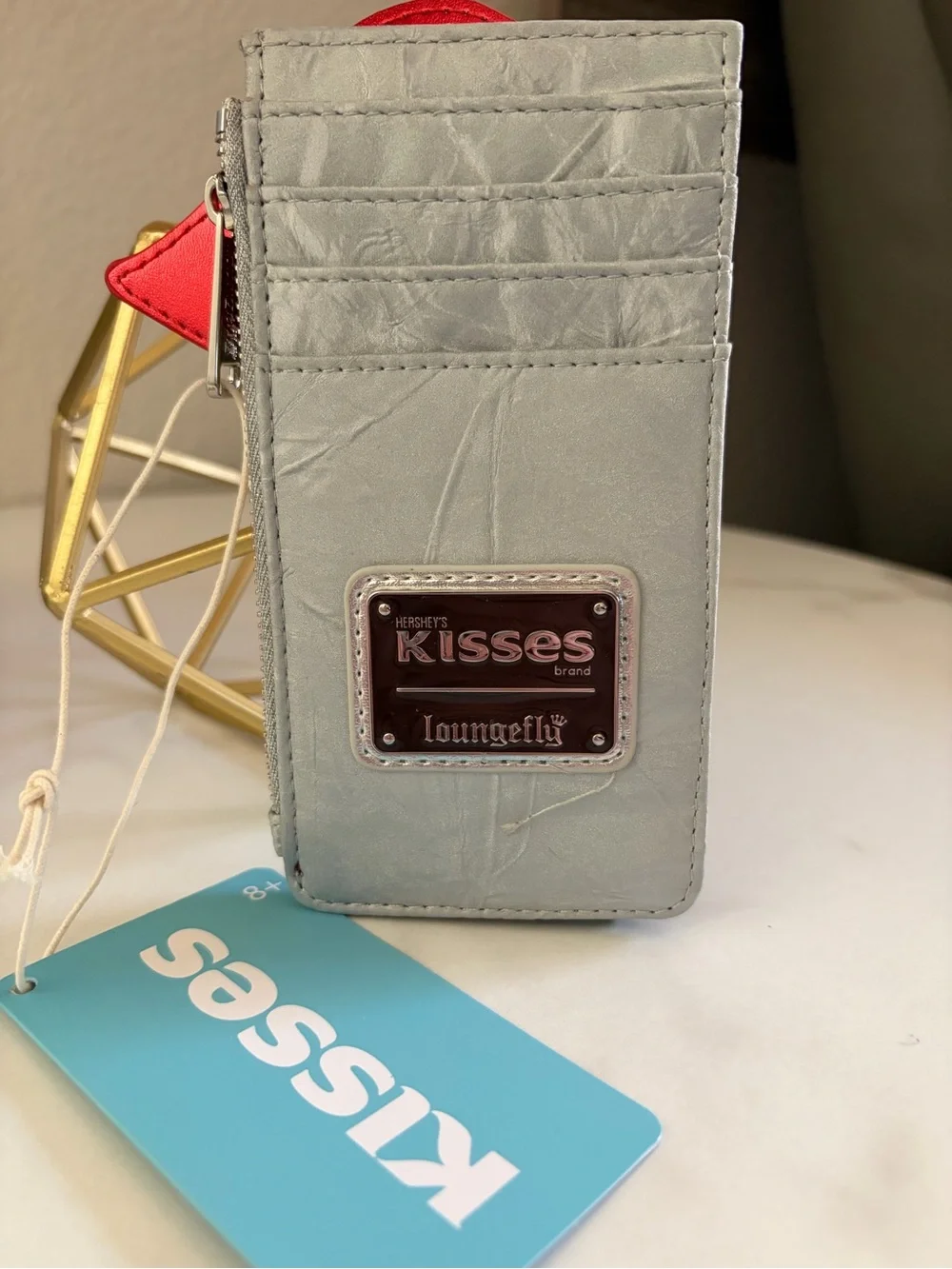 NWT Loungefly Hershey Kisses Snowflake Card Holder